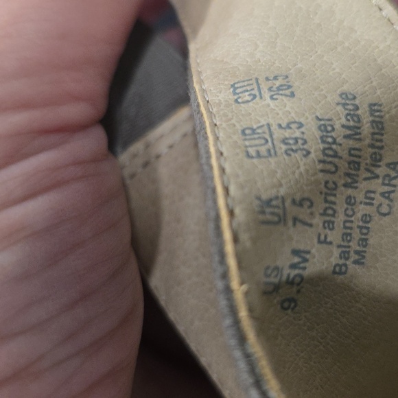 Life Stride Women's Gray Peep-Toe Heels. Size 9.5 - Picture 4 of 7